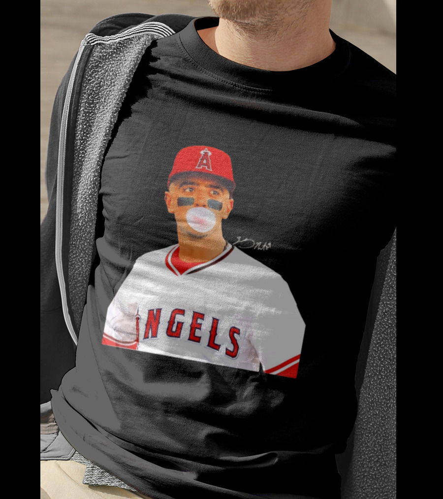 Zach Neto Los Angeles Angels 2026 MLB Season Bubblegum Moment T-Shirt