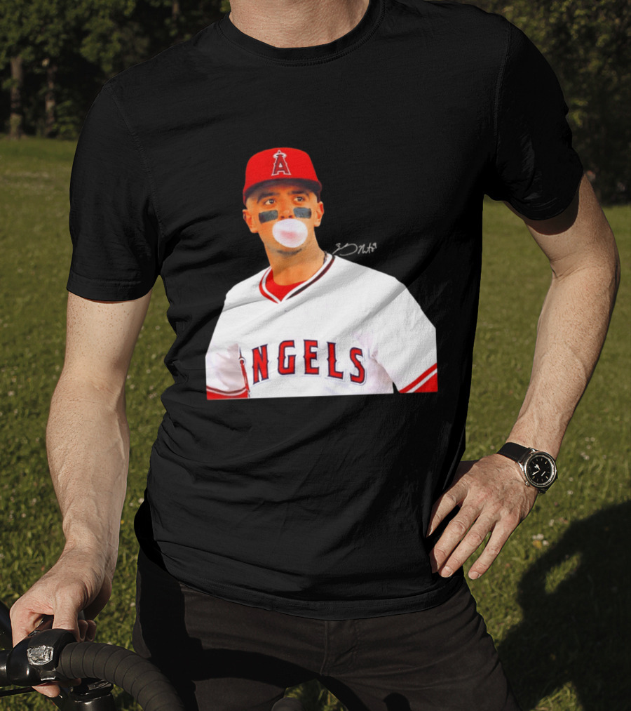 Zach Neto Los Angeles Angels 2026 MLB Season Bubblegum Moment T-Shirt