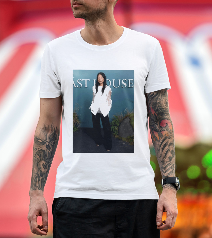 The Last House Fashion Greta Lee The Row T-Shirt