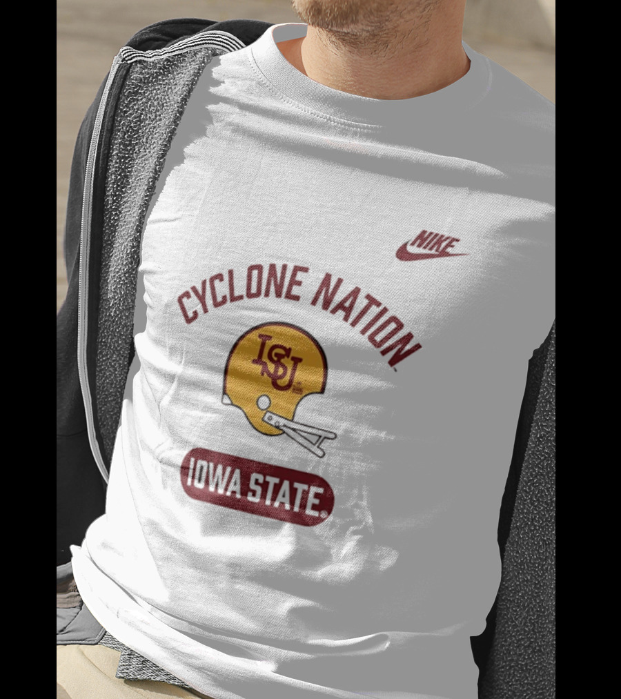Cyclone Nation Iowa State ISU Football Nike T-Shirt