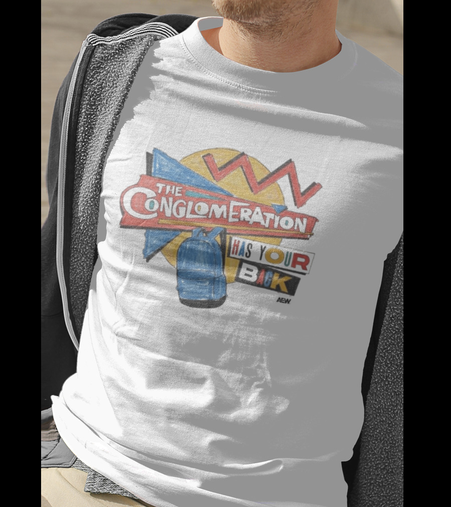 The Conglomeration Has Your Back Backpack T-Shirt