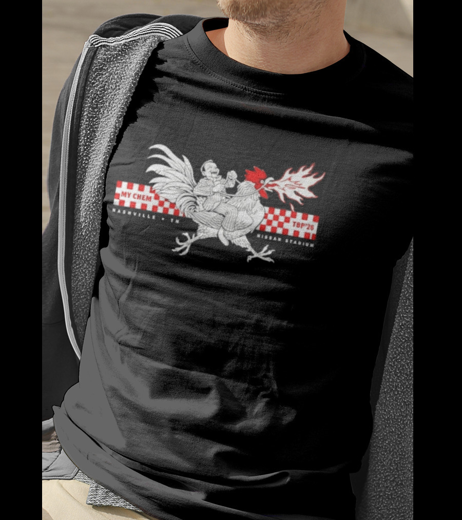 My Chem TBP'26 Nashville TN Nissan Stadium Rooster T-Shirt
