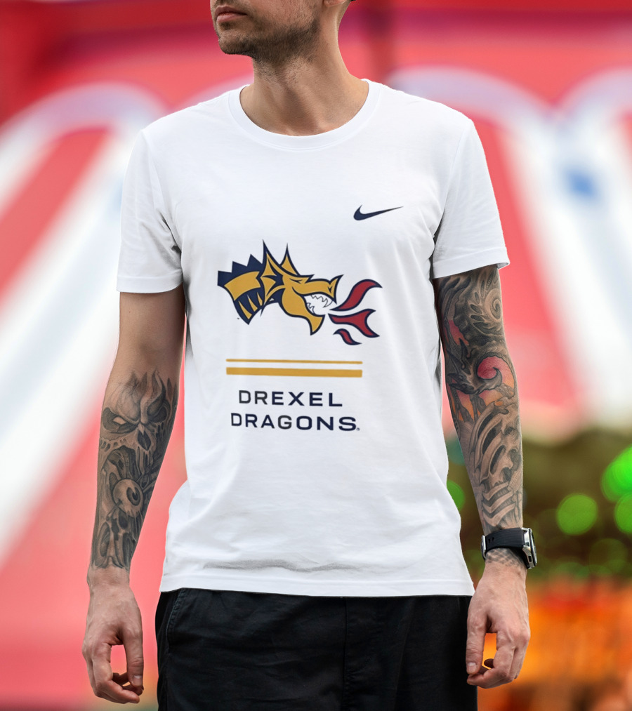 Nike Drexel Dragons NCAA Basketball Official Team T-Shirt