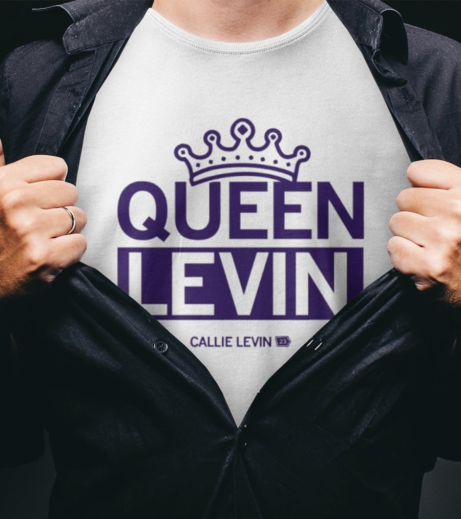 Queen Levin Callie Levin Iowa Hawkeyes Basketball Player T-Shirt