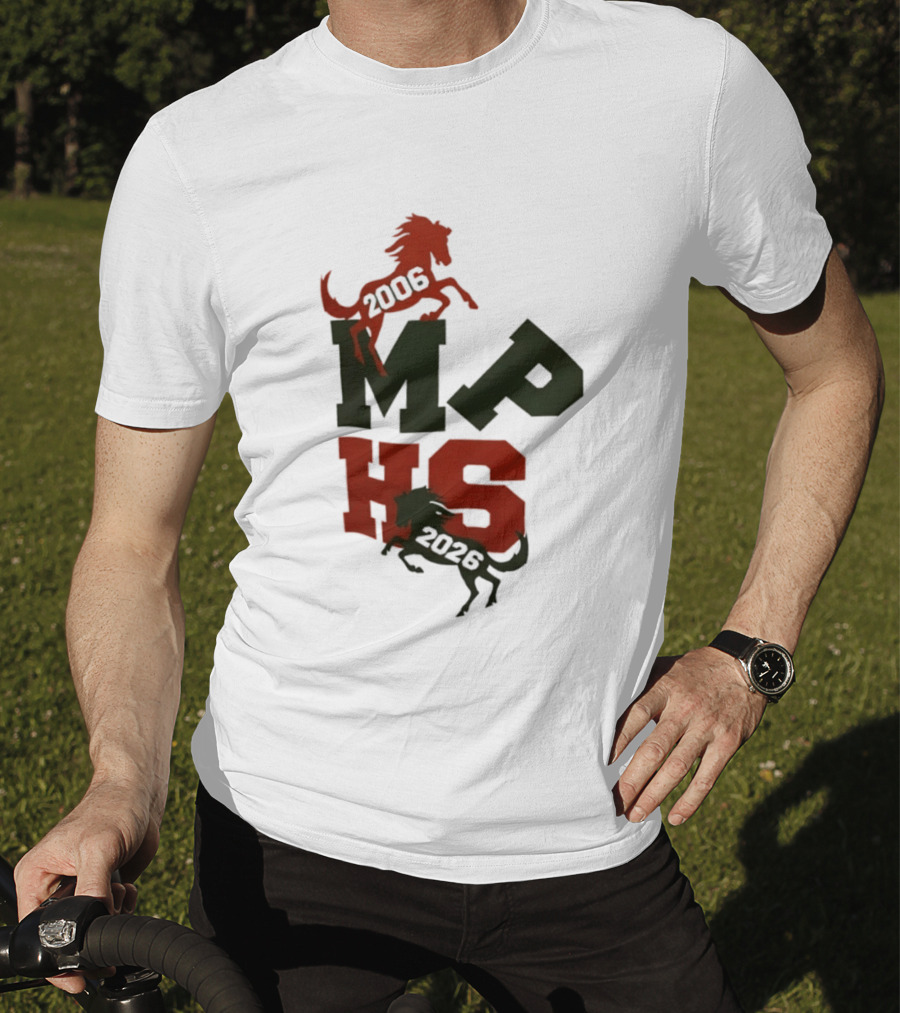 Morgan Park Mustangs MPHS 2006 2026 T-Shirt