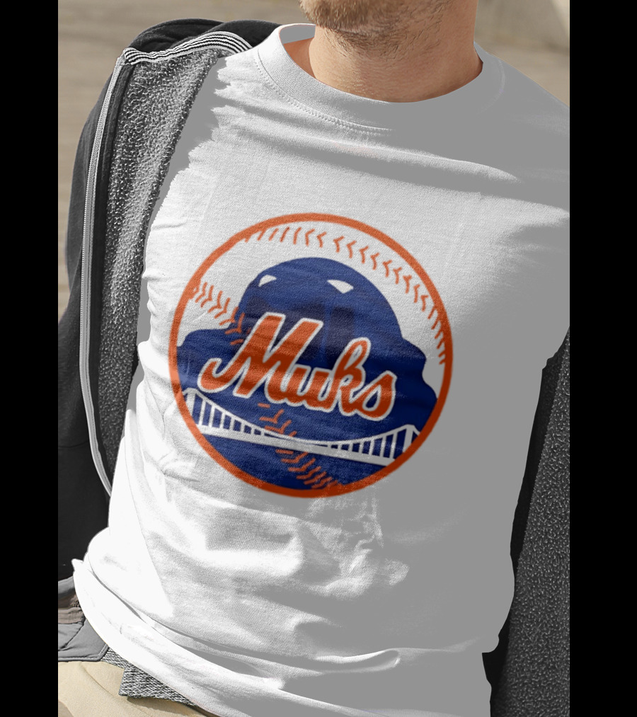 Muks New York Mets Baseball Team T-Shirt