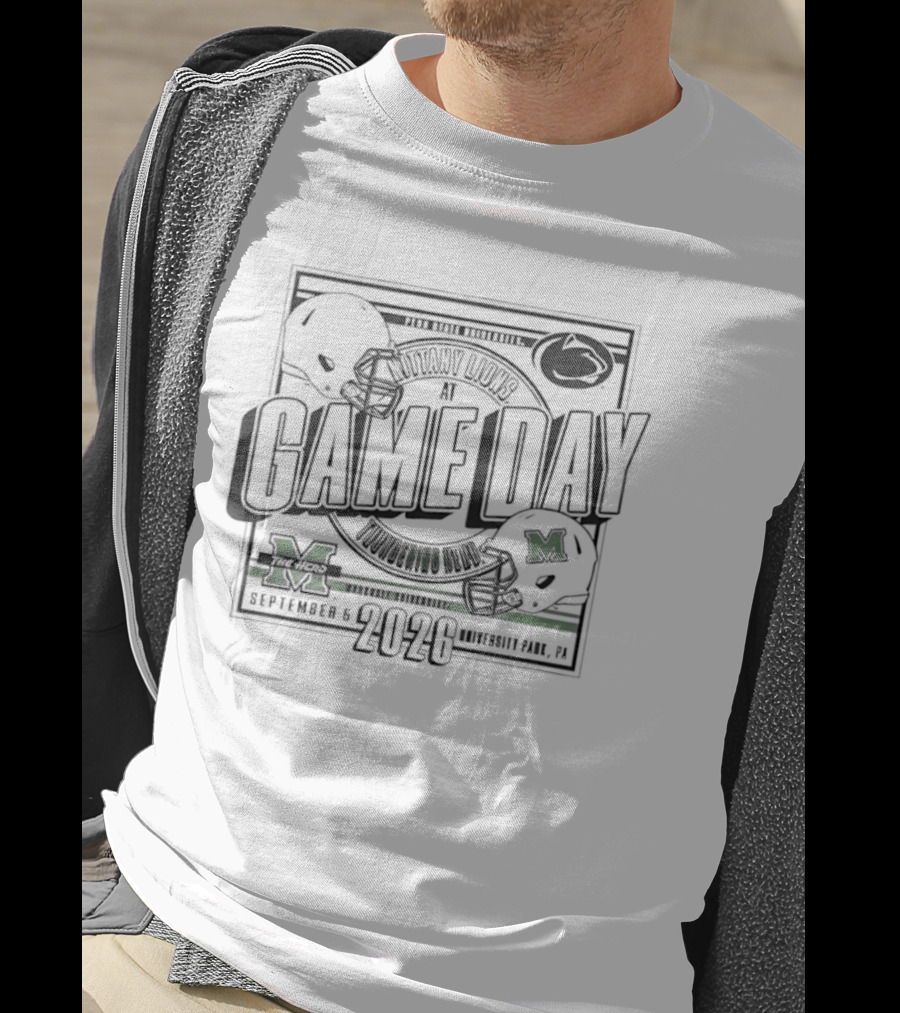 Penn State Nittany Lions Vs Marshall Thundering Herd Gameday November 14 2026 T-Shirt
