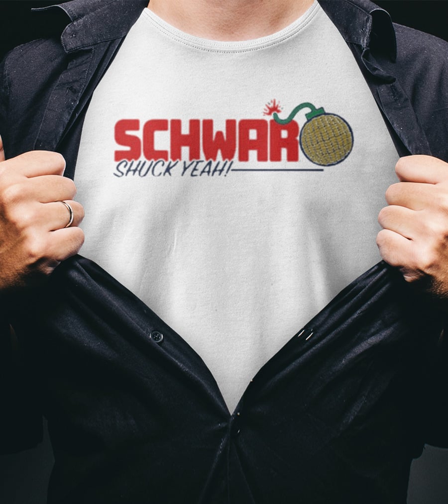 Schwar Shuck Yeah Corn Bomb Phillies T-Shirt