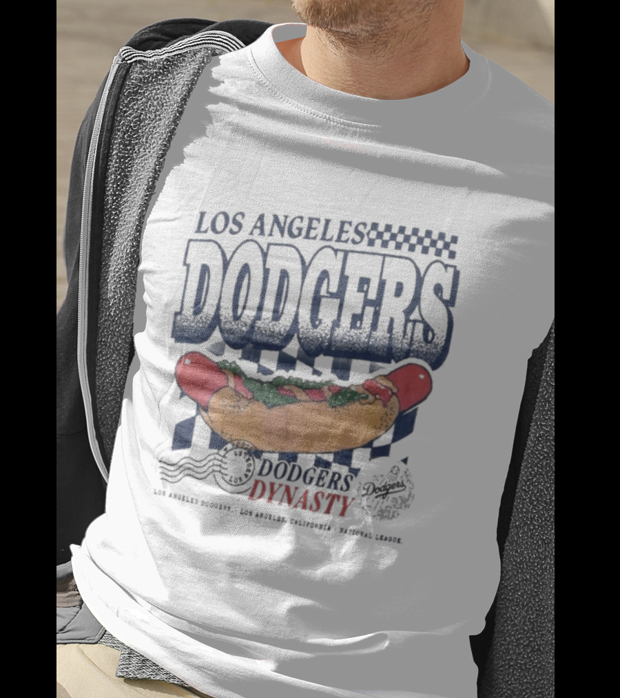 Los Angeles Dodgers Hot Dog Dynasty T-Shirt