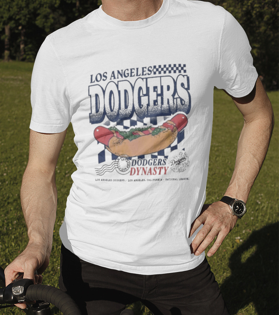 Los Angeles Dodgers Hot Dog Dynasty T-Shirt