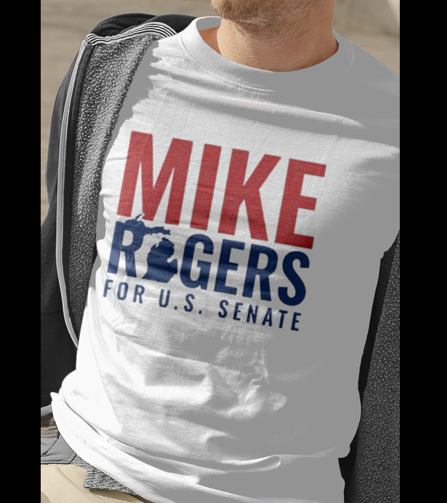 Mike Rogers Michigan For US Senate Election T-Shirt
