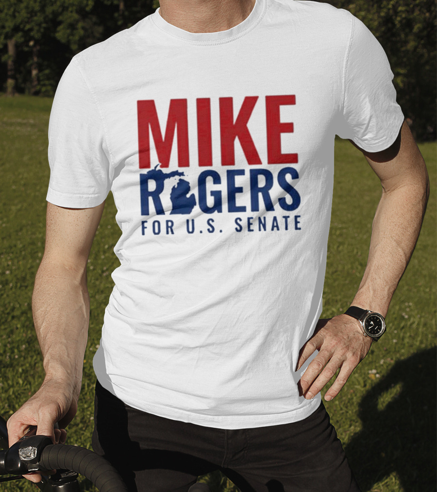 Mike Rogers Michigan For US Senate Election T-Shirt