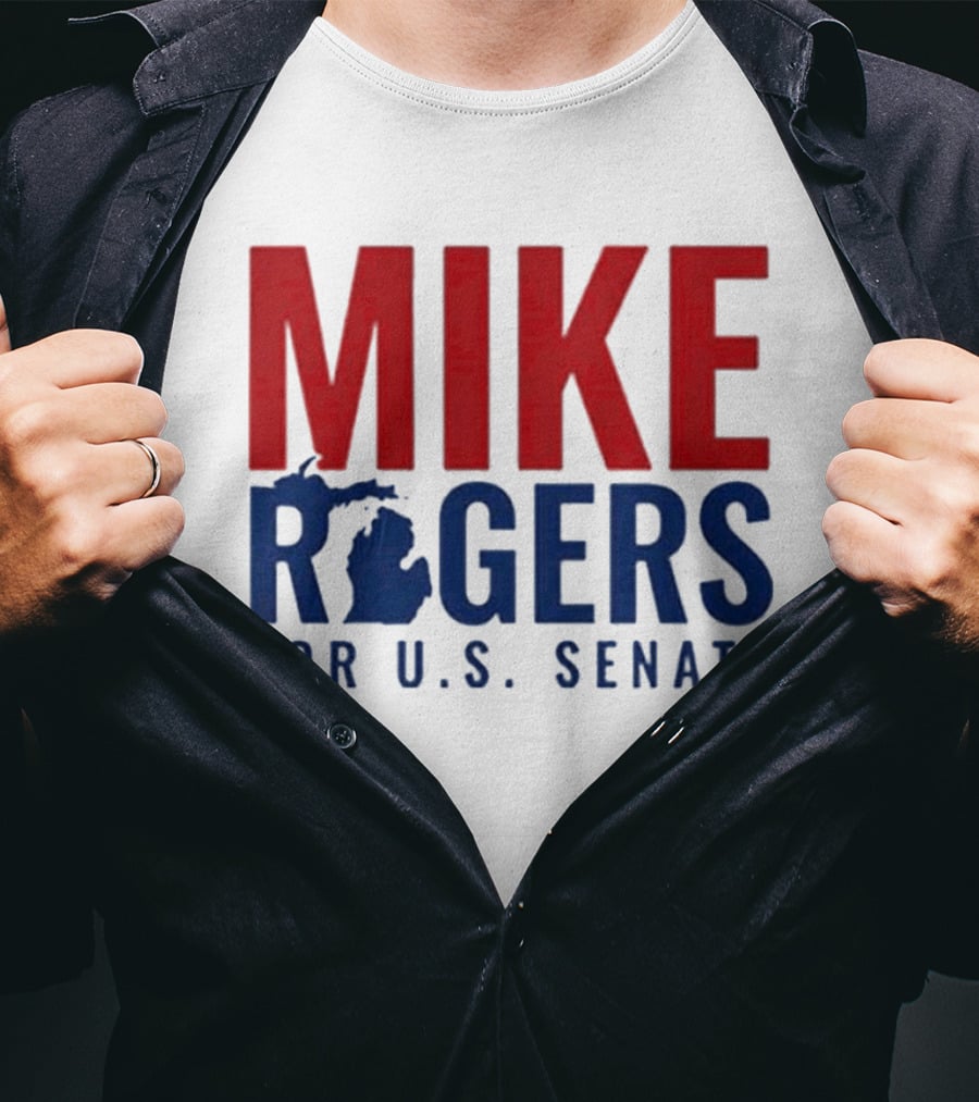 Mike Rogers Michigan For US Senate Election T-Shirt