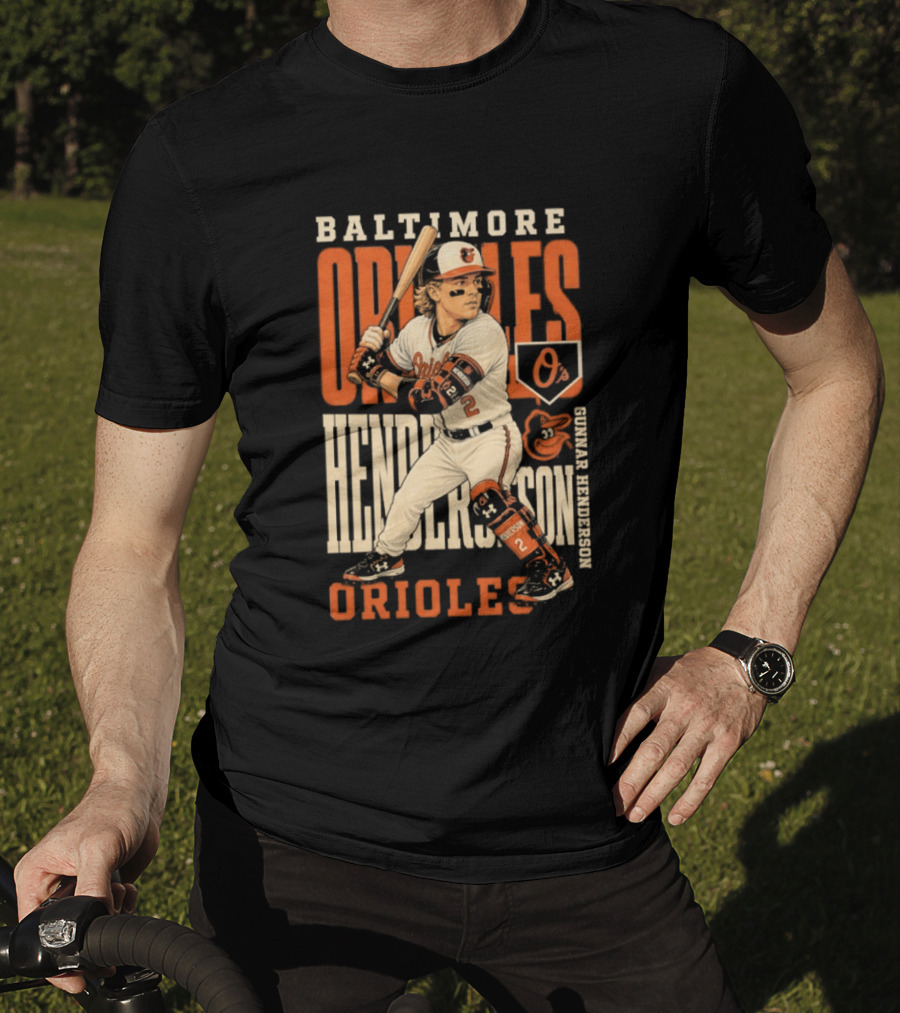 Baltimore Orioles Gunnar Henderson 2026 MLB Season T-Shirt