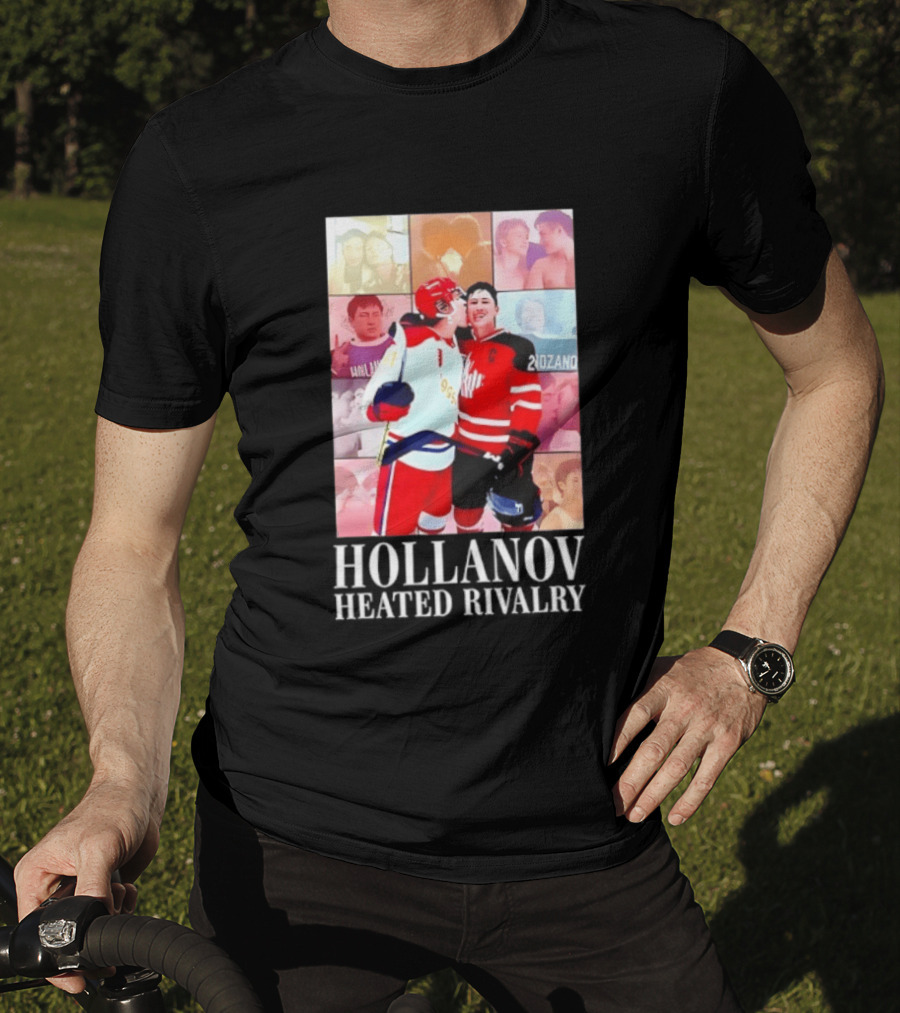 Hollanov Heated Rivalry Hockey Romance 90210ando Walliam 993 T-Shirt