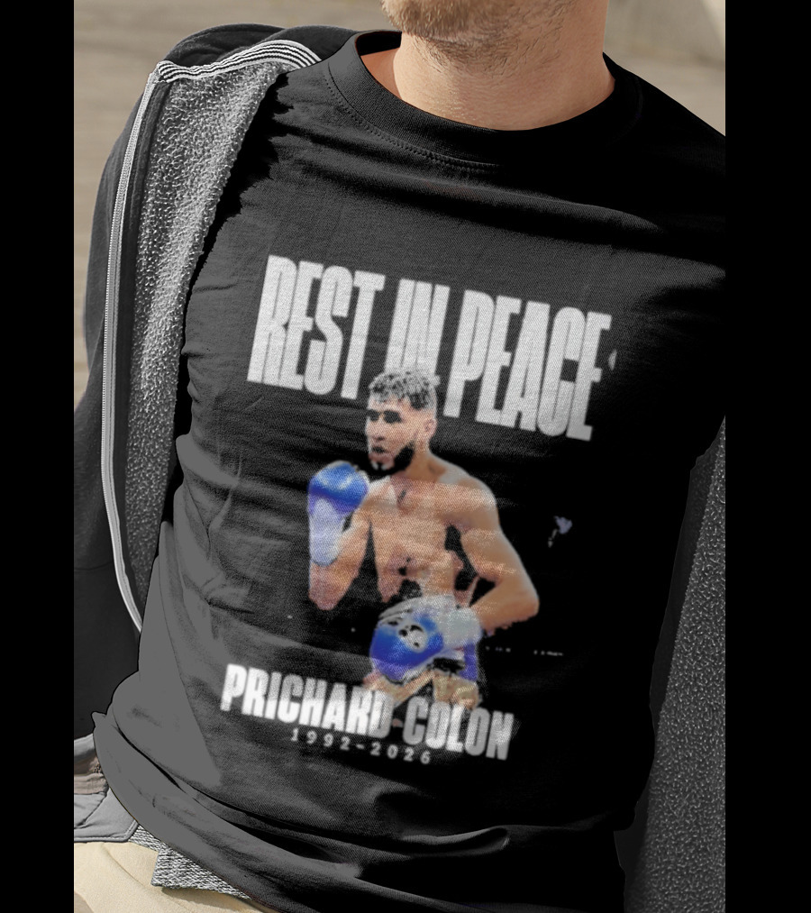 Rest In Peace Prichard Colon 1992 2026 Boxing Gloves T-Shirt