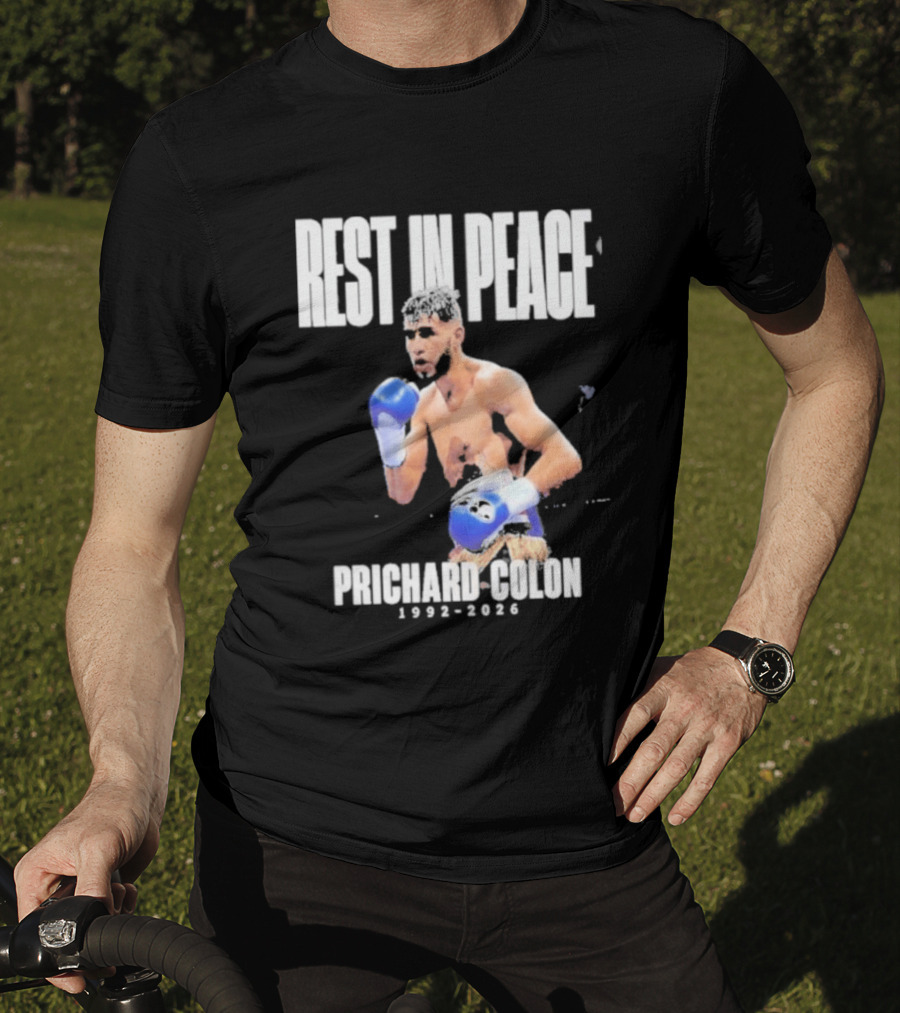 Rest In Peace Prichard Colon 1992 2026 Boxing Gloves T-Shirt