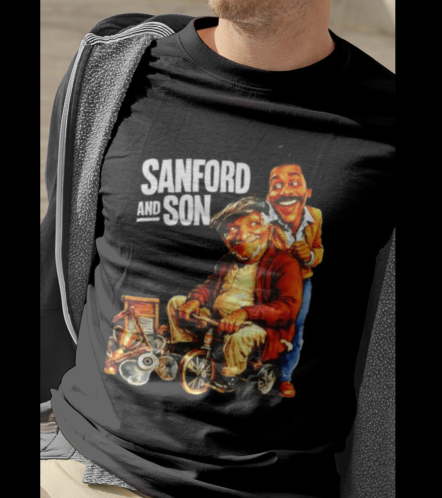 Sanford And Son Redd Foxx 70s Sitcom Classic Comedy T-Shirt