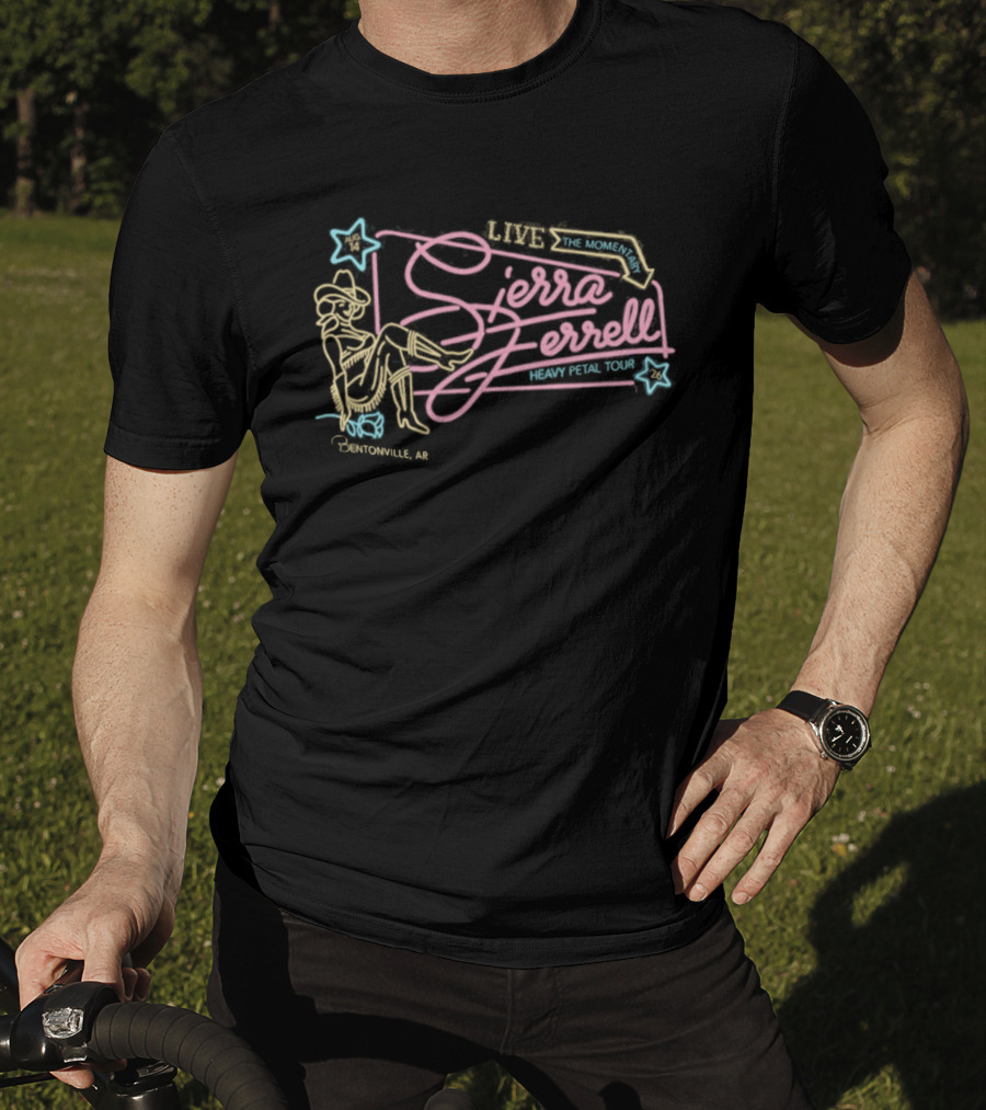 Bentonville AR Sierra Ferrell Long Time Coming Whippoorwill Tour 2026 T-Shirt