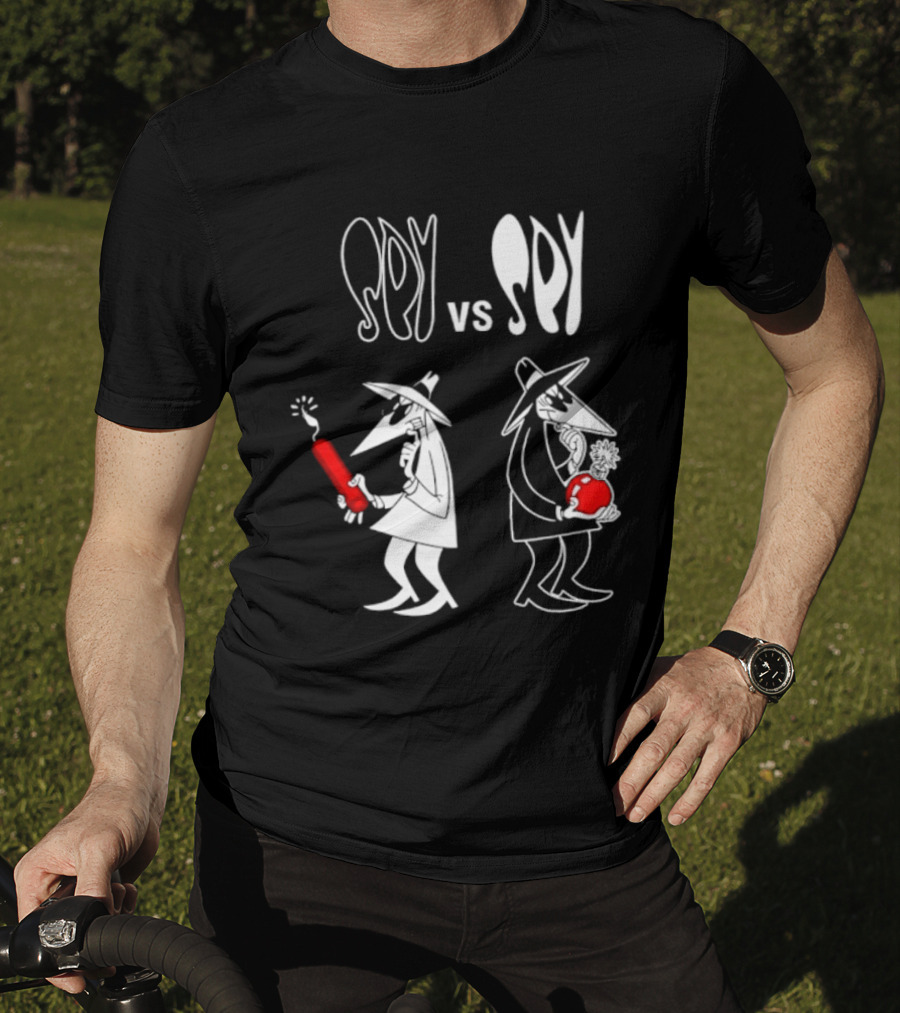 Spy Vs Spy Mad Magazine Classic Comic Characters Showdown Bomb And TNT T-Shirt