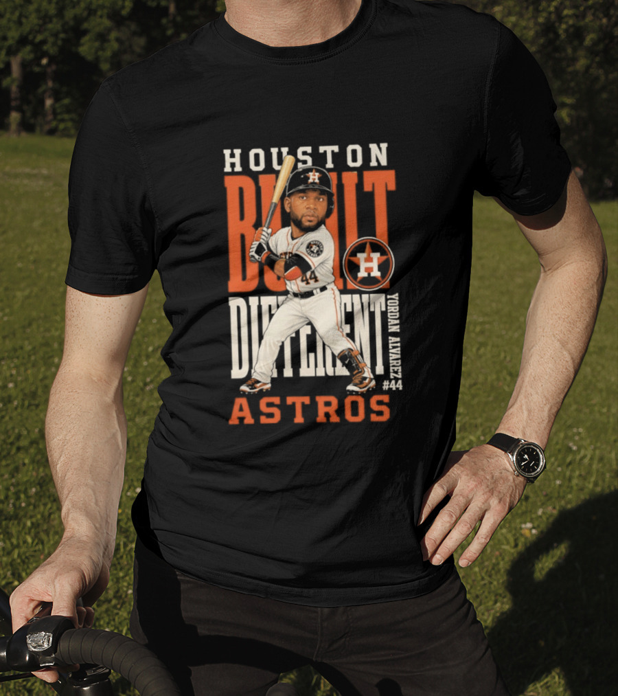 Houston Built Different Astros Yordan Alvarez #44 T-Shirt