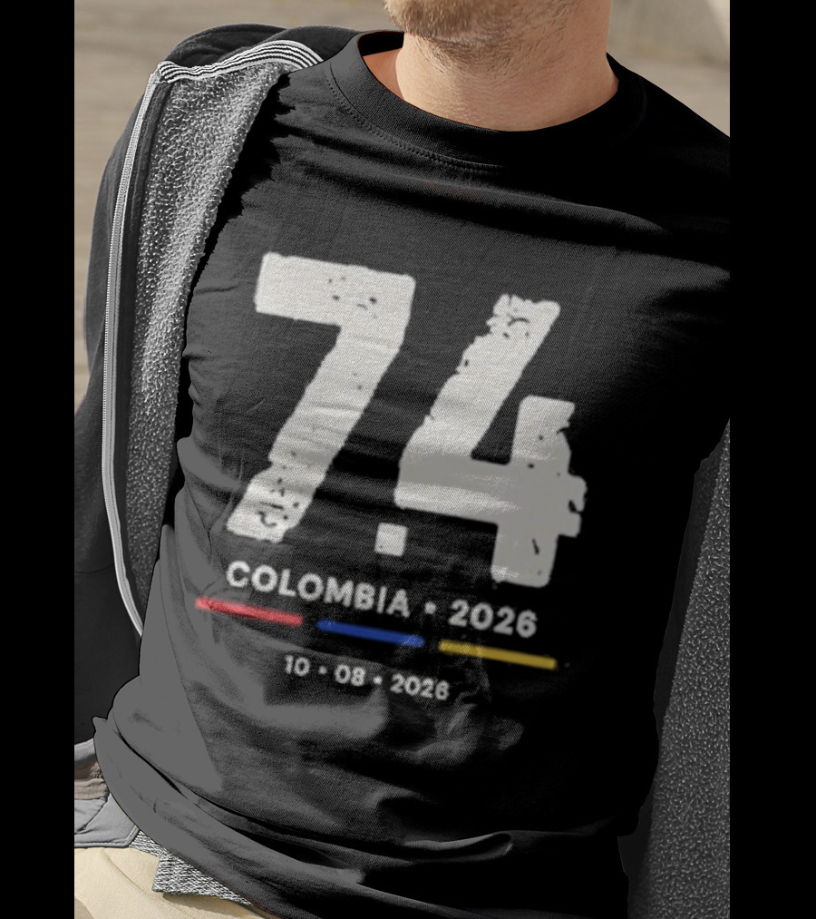 74 Colombia 2026 10 03 2026 T-Shirt