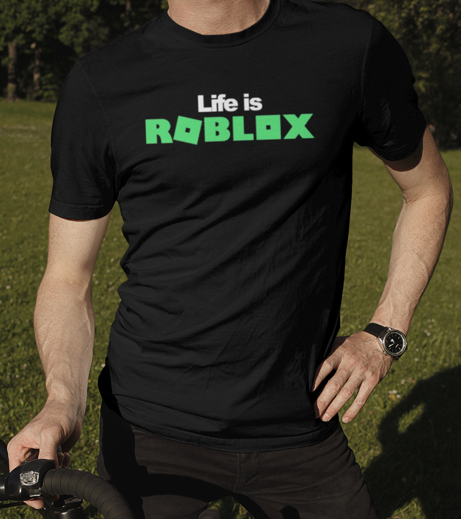 Life Is Roblox Gaming Meme DJ Akademiks T-Shirt