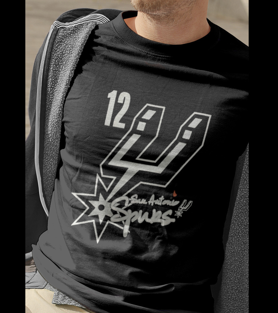 San Antonio Spurs 12 NBA 2010s T-Shirt