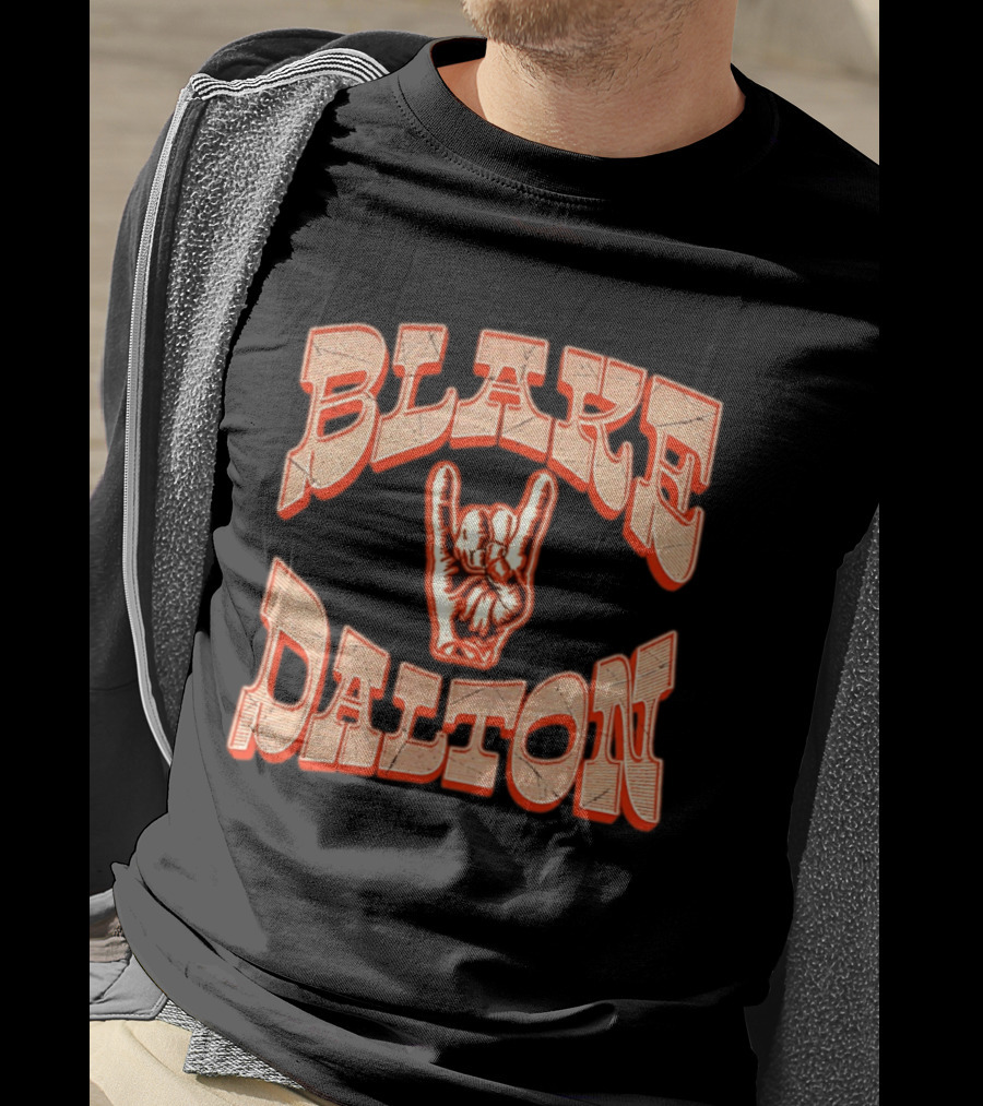 Blake Dalton Hook Em Hand Gesture T-Shirt