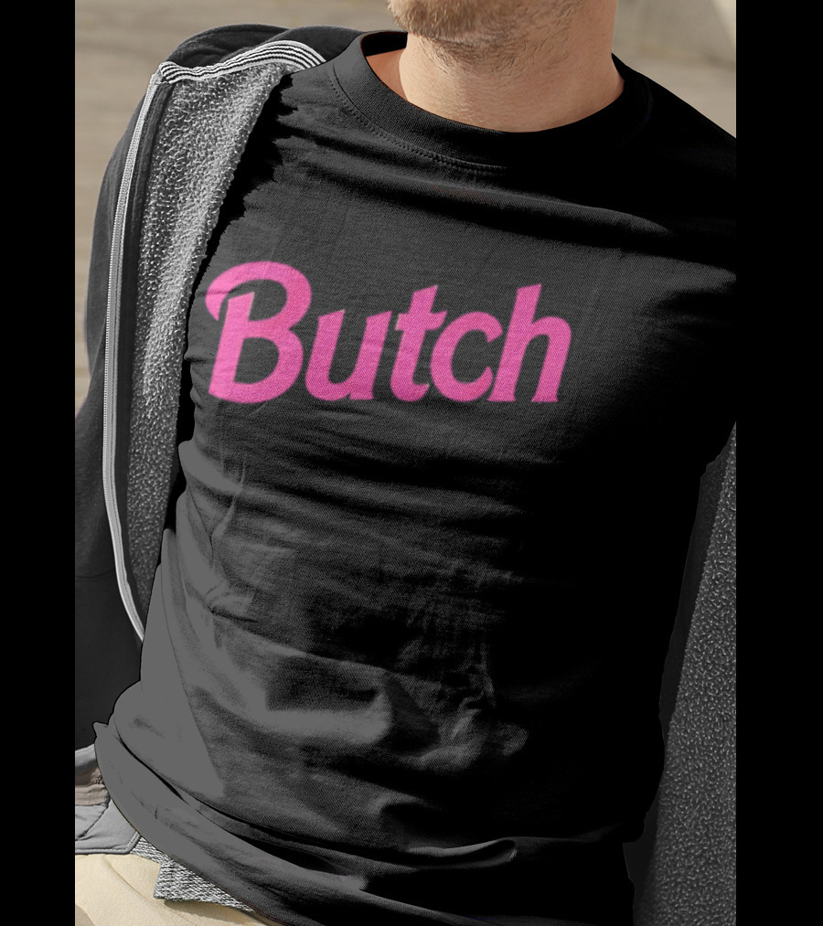 Butch Lesbian LGBTQ Pride Bold Pink T-Shirt