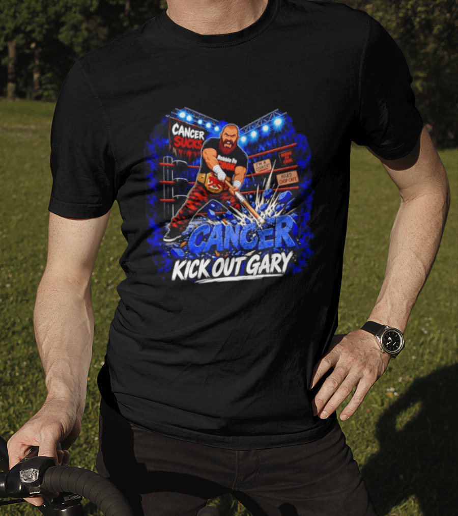 Cancer Sucks Robbie Fn Cook I'm A Cooker Hard Chop Cafe Kick Out Gary T-Shirt