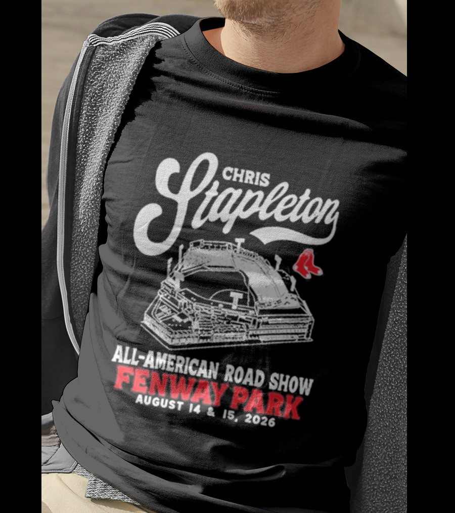 Chris Stapleton All American Road Show Fenway Park August 14 15 2026 T-Shirt