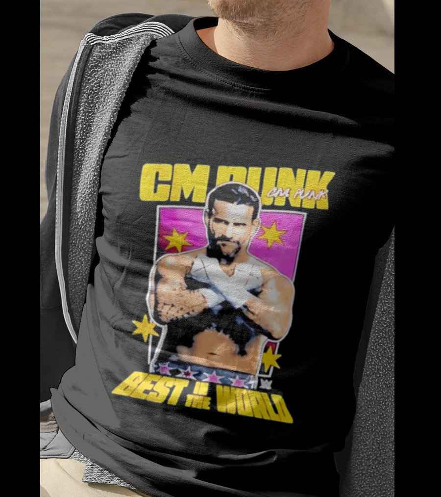 Cm Punk Best In The World WWE Wrestling T-Shirt