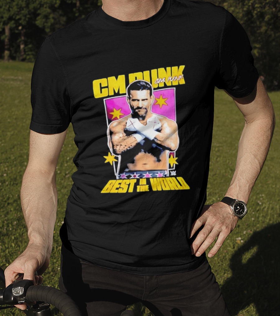 Cm Punk Best In The World WWE Wrestling T-Shirt