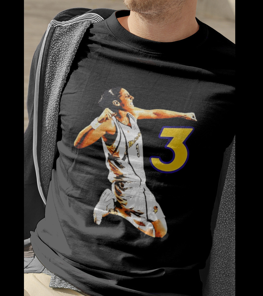 Diana Taurasi 3 Phoenix Mercury Basketball Legend Iconic Celebration T-Shirt