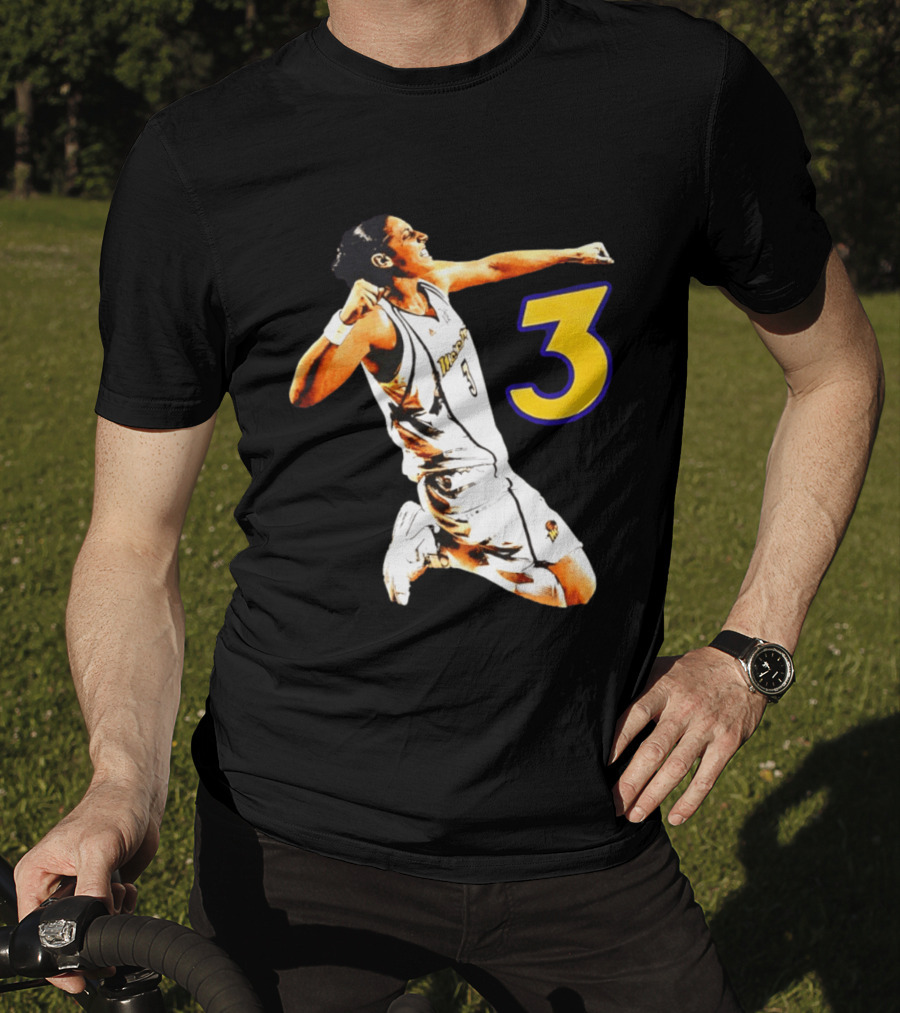 Diana Taurasi 3 Phoenix Mercury Basketball Legend Iconic Celebration T-Shirt