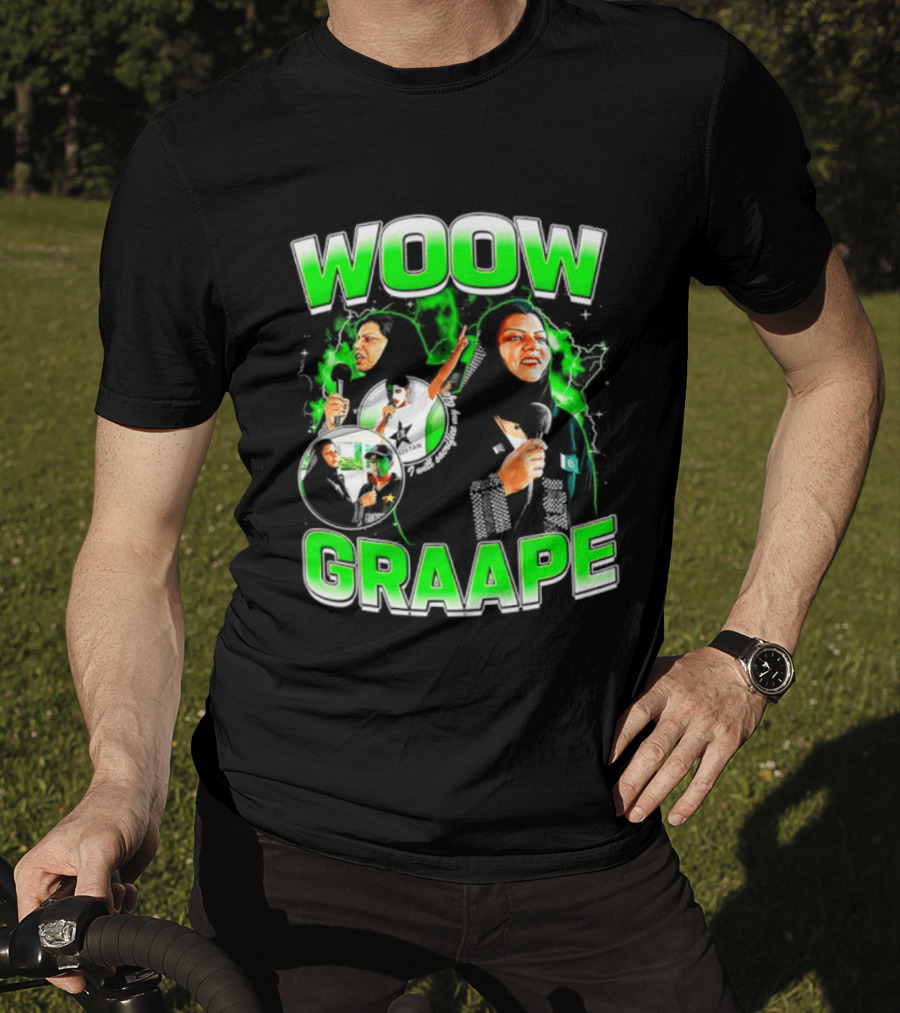 WOOW Graape I Will Sacrifice My Life For Pakistan Enthusiastically T-Shirt