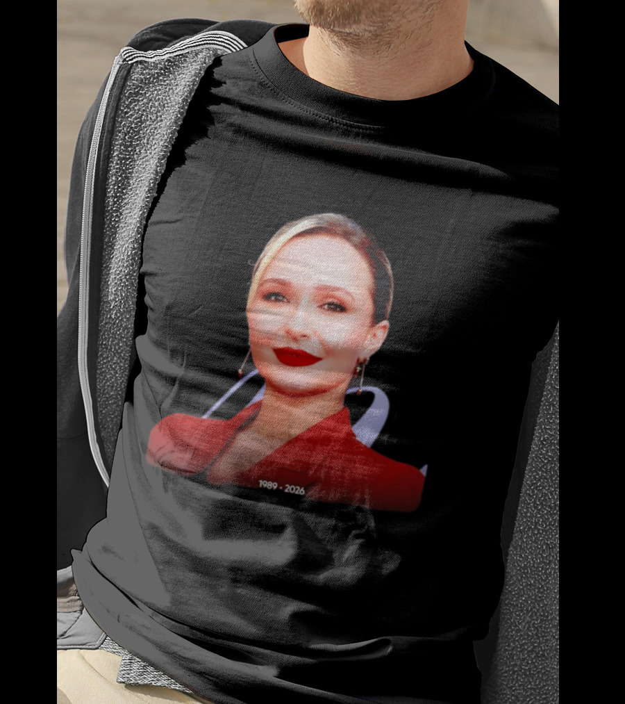 In Memory Of Hayden Panettiere 1989 2026 T-Shirt