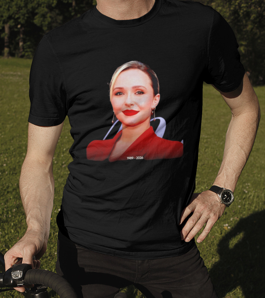 In Memory Of Hayden Panettiere 1989 2026 T-Shirt