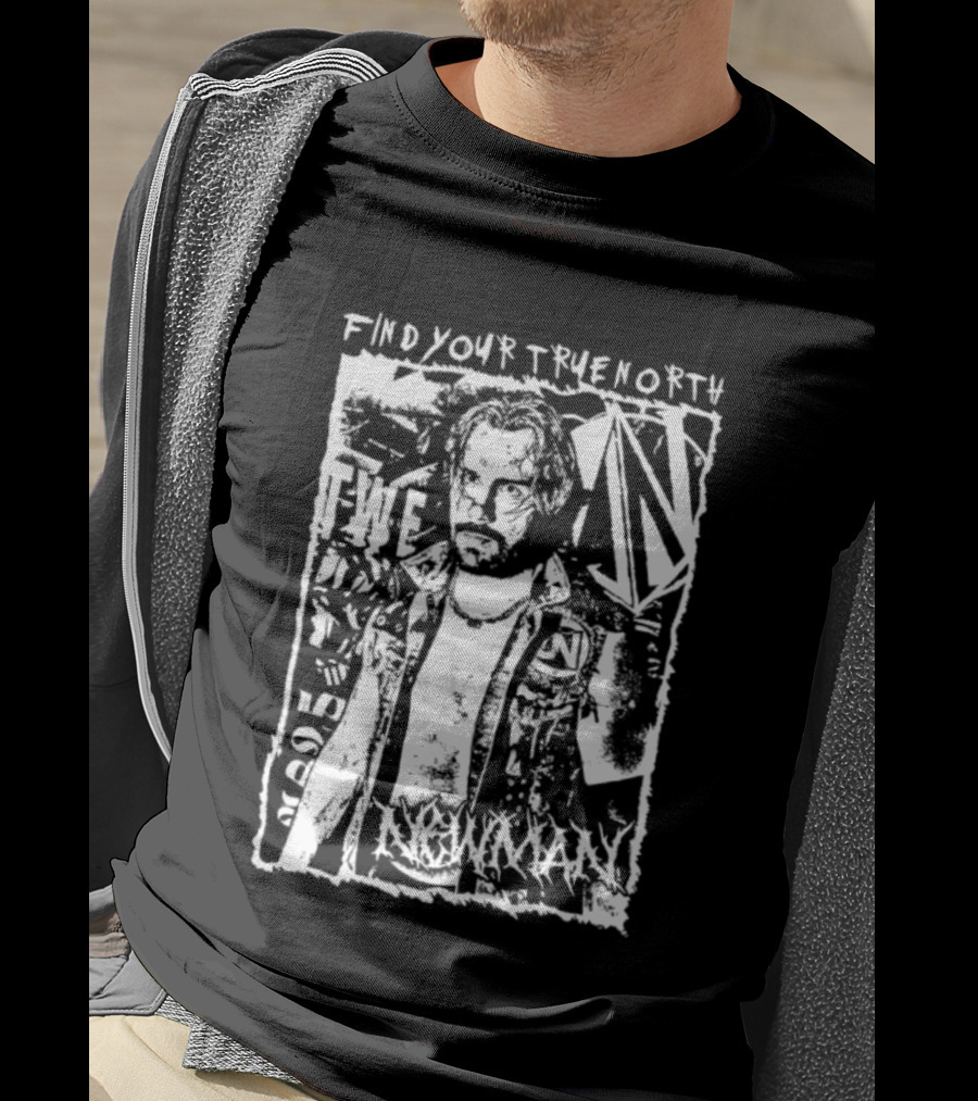 Find Your True North NXT Newman Wrestling T-Shirt