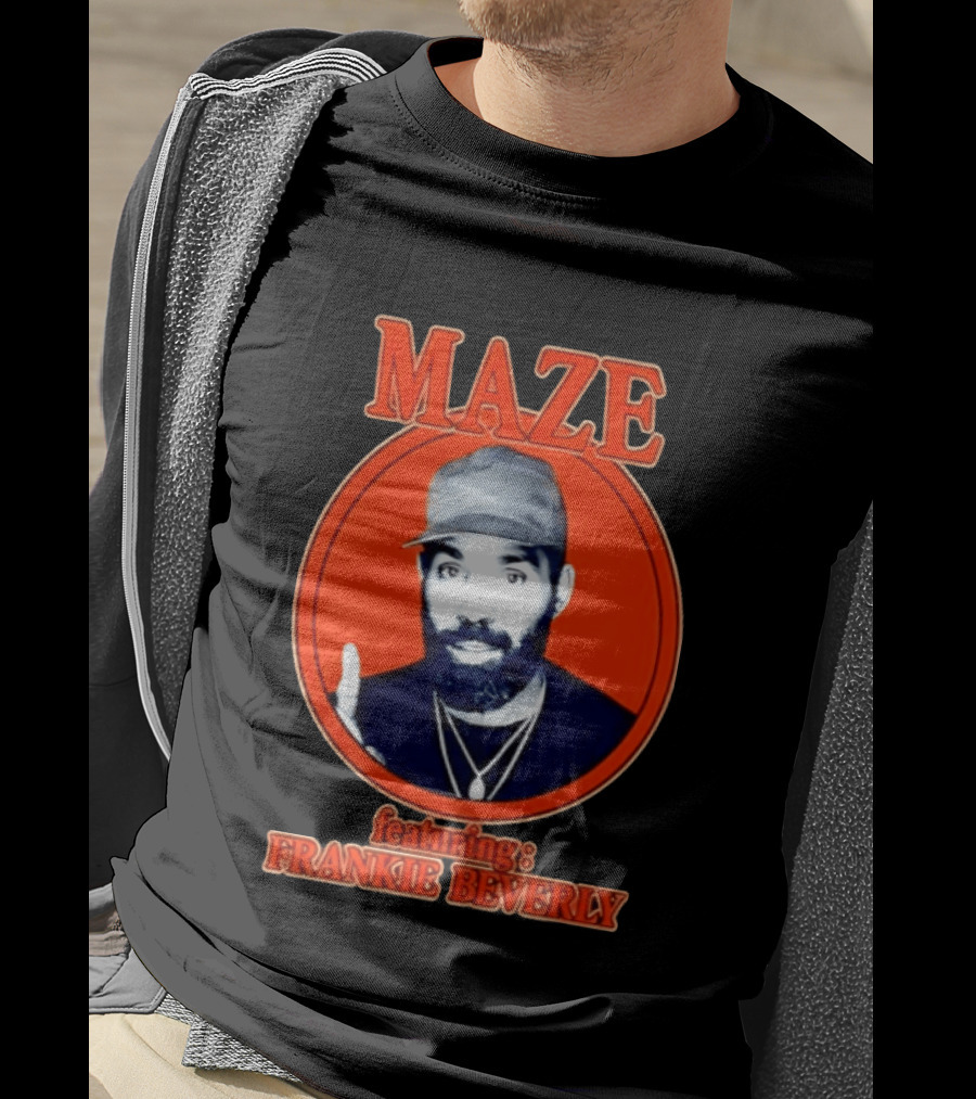 Maze Featuring Frankie Beverly Iconic Soul R&B T-Shirt
