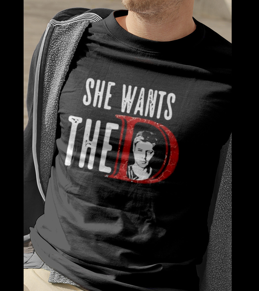 She Wants The D Jensen Ackles Supernatural T-Shirt