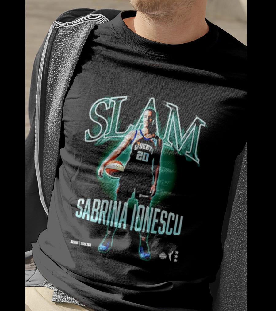 SLAM Sabrina Ionescu New York Liberty Issue 254 T-Shirt