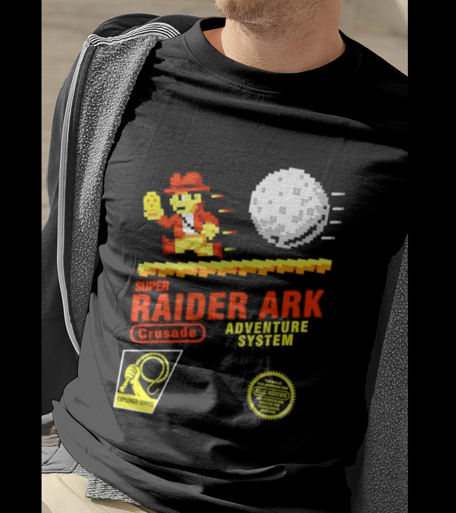 Super Raider Ark Adventure System Crusade Explore Series T-Shirt