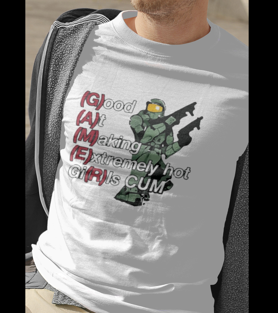 Good At Making Extremely Hot Girls Come Halo Gaming T-Shirt