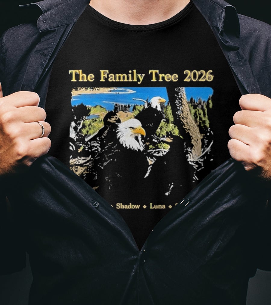 The Family Tree 2026 Jackie Shadow Luna Sandy Bald Eagles T-Shirt