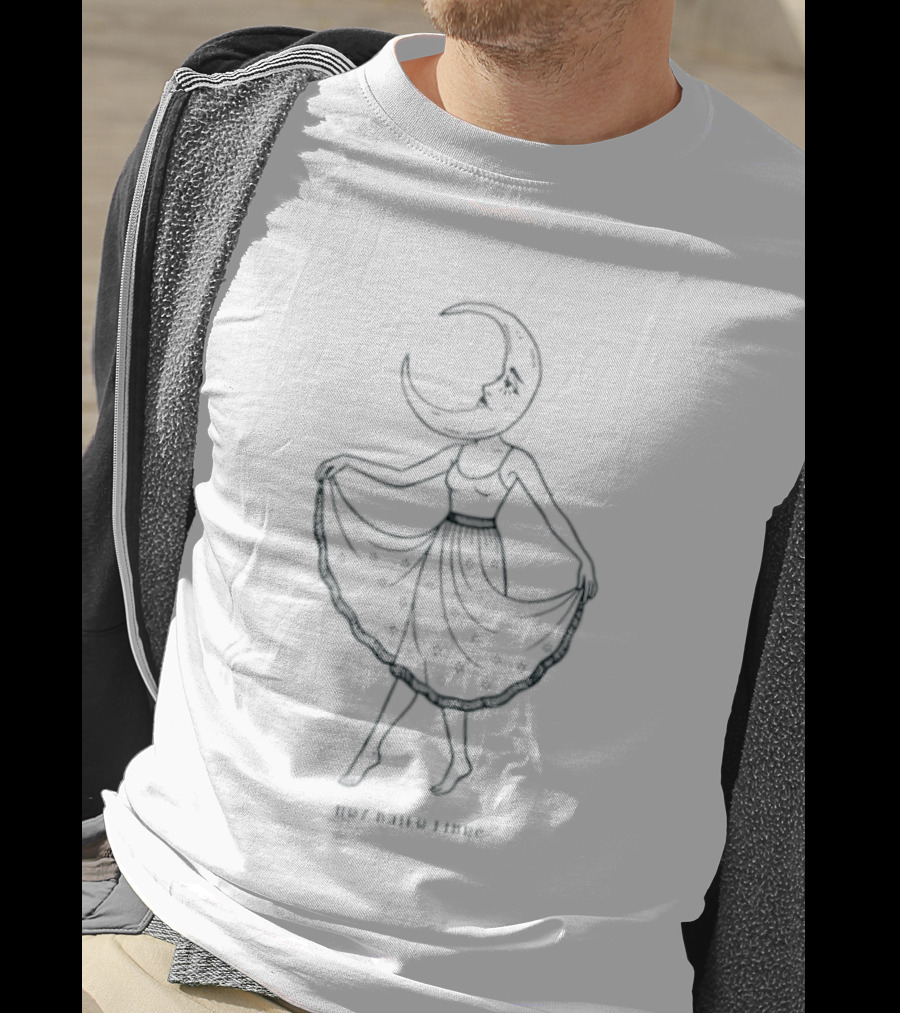 Hoy Bailo Libre Dancing Moon Woman Celestial Skirt T-Shirt
