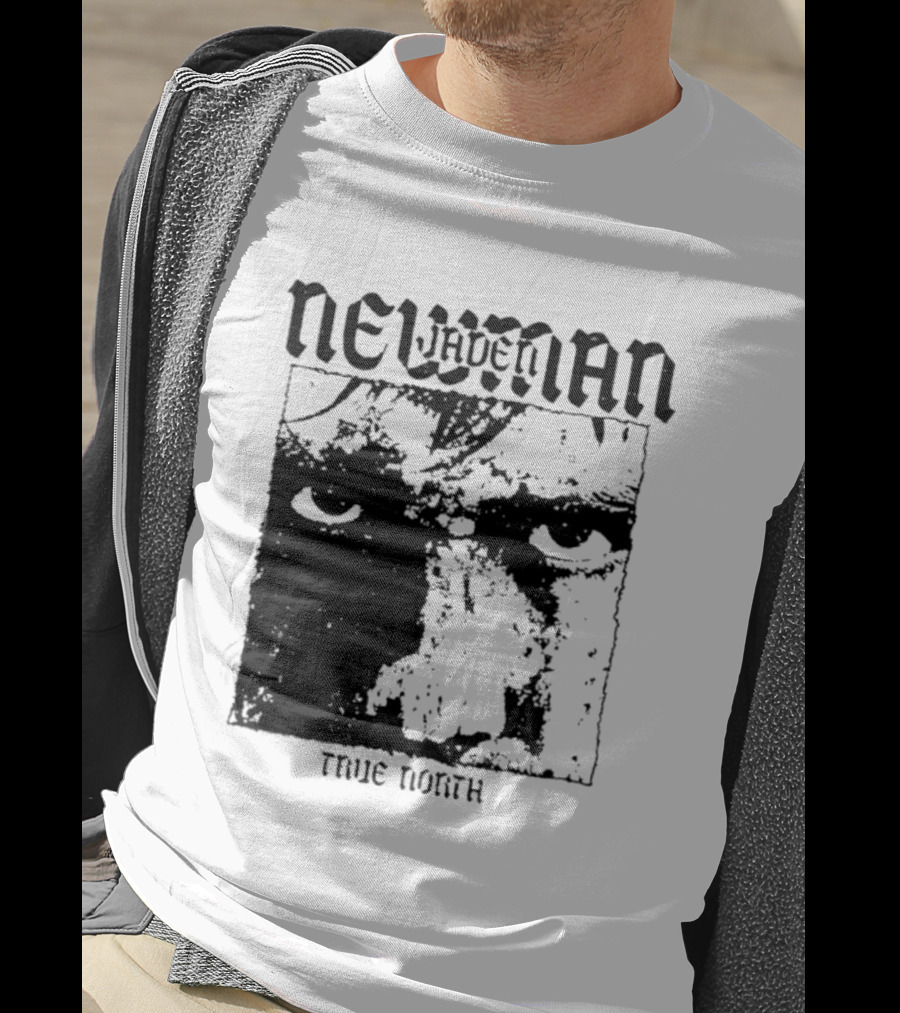 Newman Jaden True North Alternative Rock Band Face T-Shirt