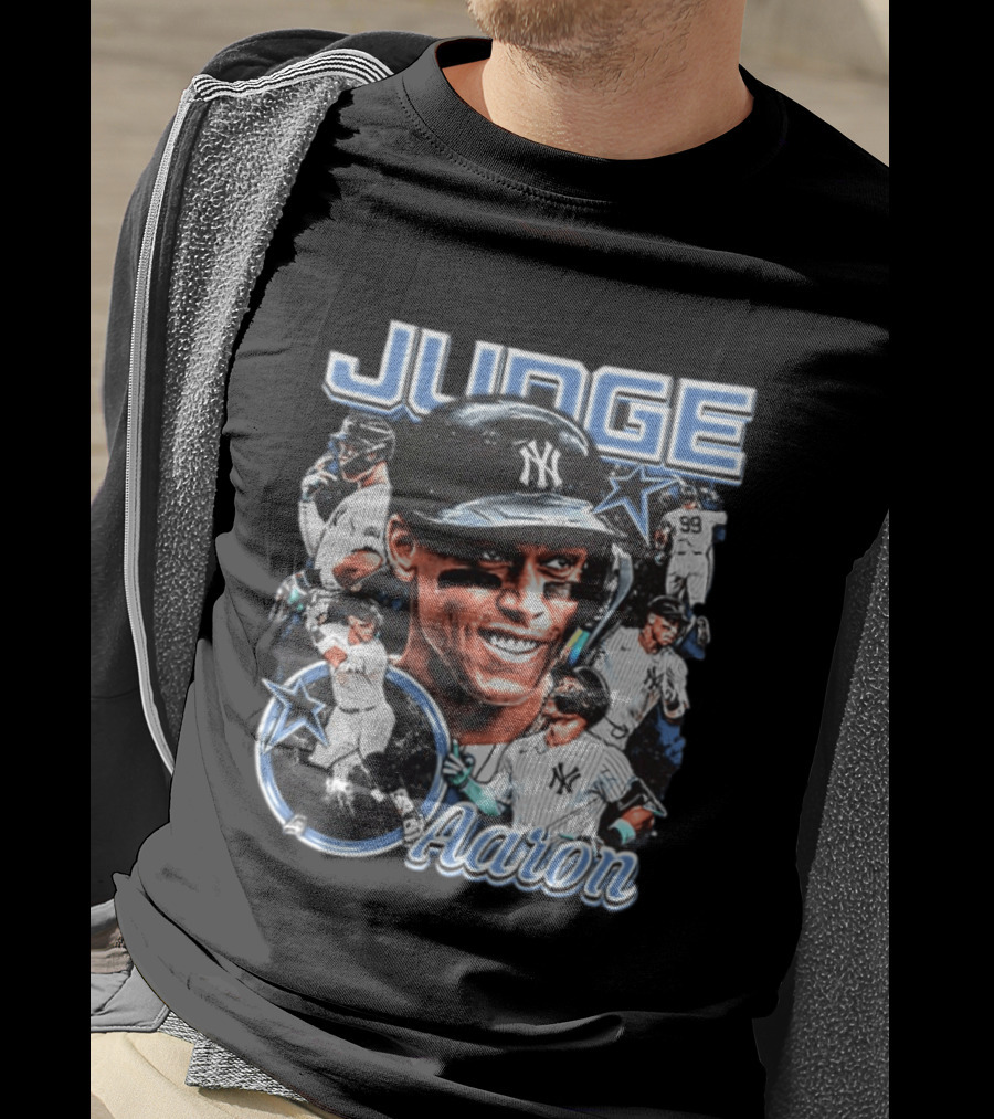 Aaron Judge New York Yankees Baseball Star Player Highlights 2026 T-Shirt