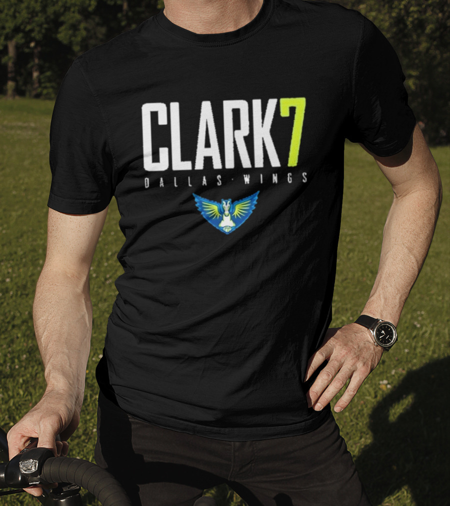 Caitlin Clark 7 Dallas Wings WNBA Basketball T-Shirt